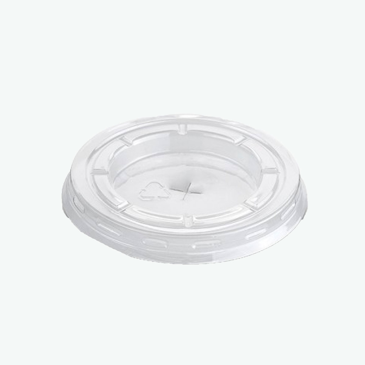 Tapa Plana RPET con Agujero Diam 95mm
