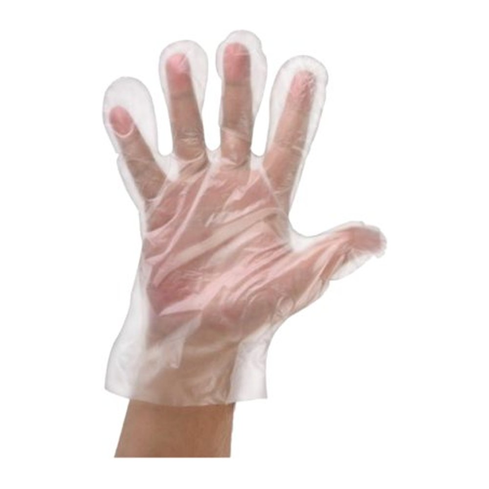 Guantes Un Solo Uso Transparente PEHD